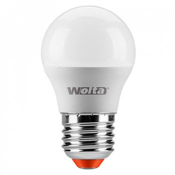 Светодиодная лампа WOLTA Standard G45 5Вт 400лм Е27 6500K - Светильники - Лампы - omvolt.ru